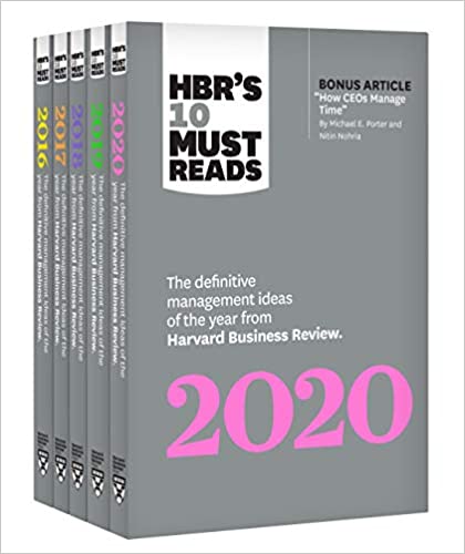 5 Years of Must Reads from HBR: 2020 Edition (5 Books) (PDF) (Print)