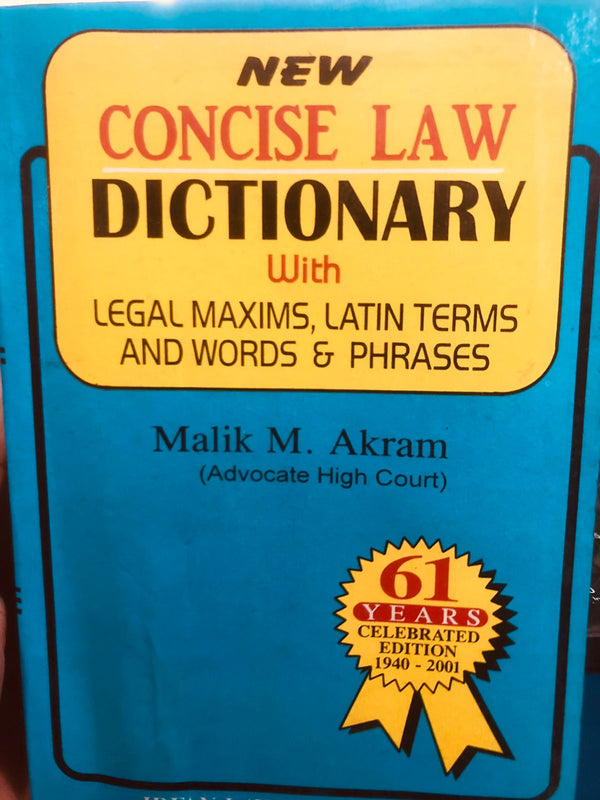 New Concise Law Dictionary
