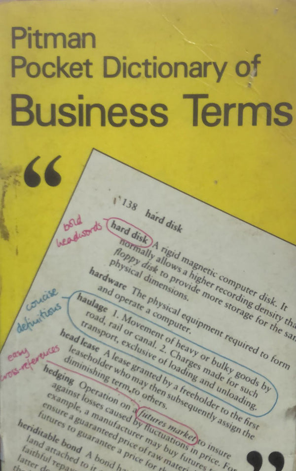 Pitman Pocket Dictionary of Business Terms