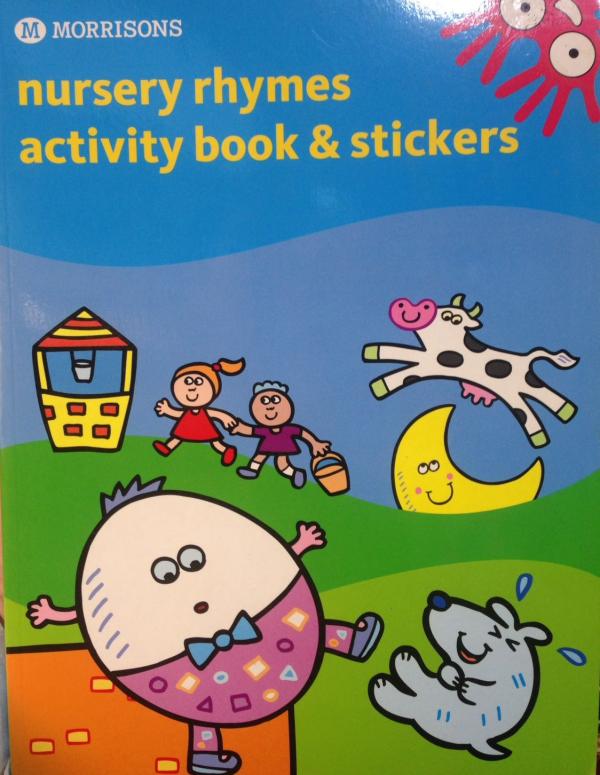 Nursery Rhymes Activity Book and Stickers