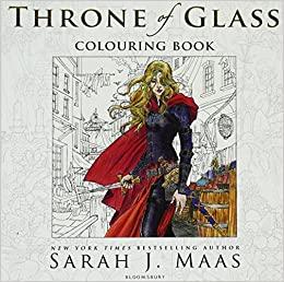 The Throne of Glass Colouring Book Paperback