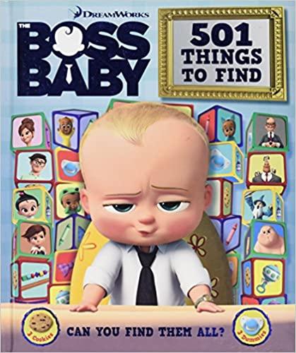 501 Things to Find (Who's Hiding Boss Baby) Hardcover
