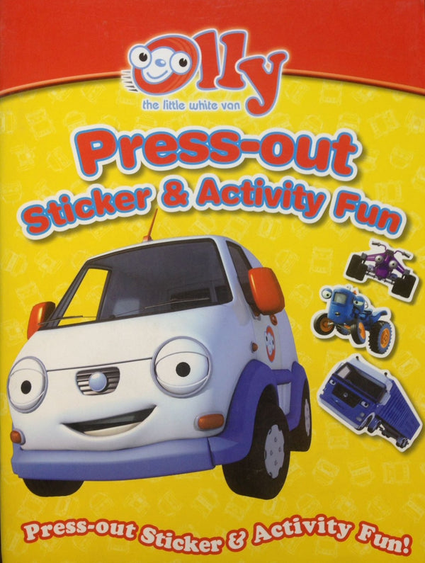Olly the Little White Van Press-out Sticker & Activity Fun