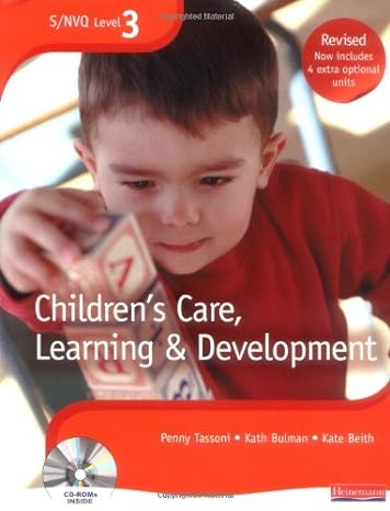 S/NVQ Level 3 Children's Care, Learning and Development: Candidate Handbook (S/NVQ Children's Care Learning and Development)