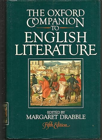 The Oxford Companion to English Literature