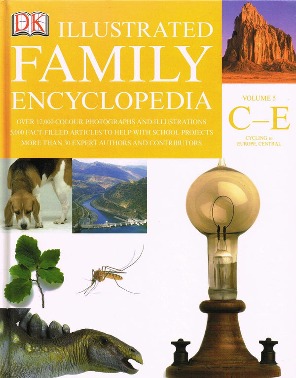 The Dorling Kindersley Illustrated Family Encyclopaedia Volume 5 Cycling to Europe Central