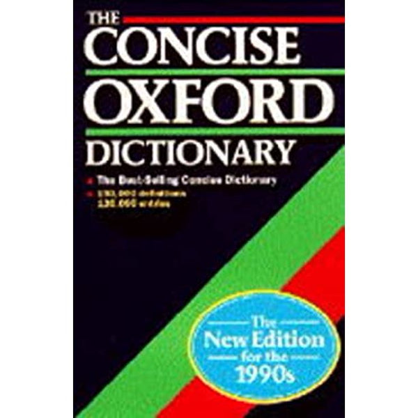 The Concise Oxford Dictionary Of Current English