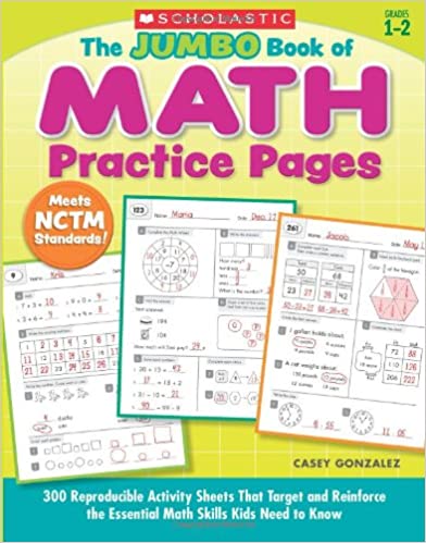 The Jumbo Book of Math Practice Pages: 300 Reproducible Activity Sheets That Target and Reinforce the Essential Math Skills Kids Need to Know (PDF) (Print)