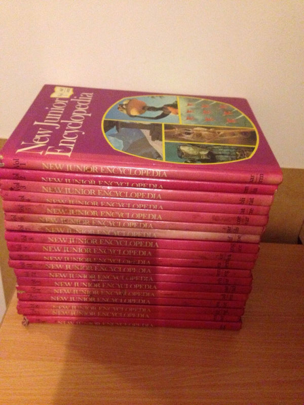 New Junior Encyclopaedia Complete volumes (1-18)