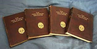 The New Musical Educator Vol 1-4 complete set 1953Ed.