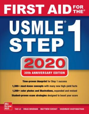 First Aid for the USMLE Step 1 2020, 30th Anniversary Edition (PDF) (Print)