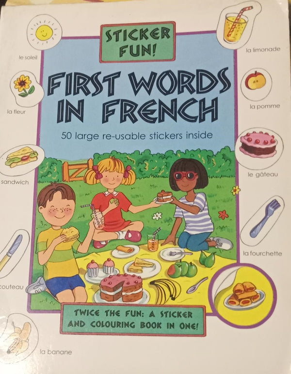 Sticker Fun First Words in French