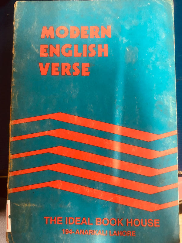 Modern English Verse