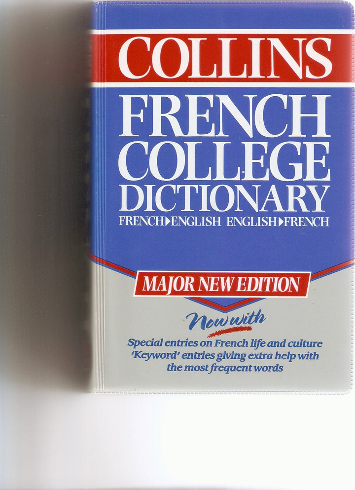 Collins paperback French dictionary