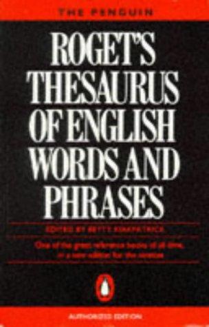 Rogets Thesaurus of English Words and Phrase (Reference Books)