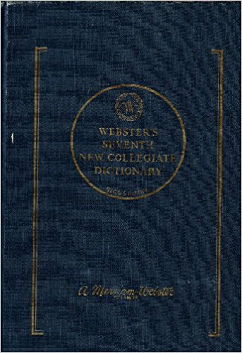 Webster's Seventh New Collegiate Dictionary