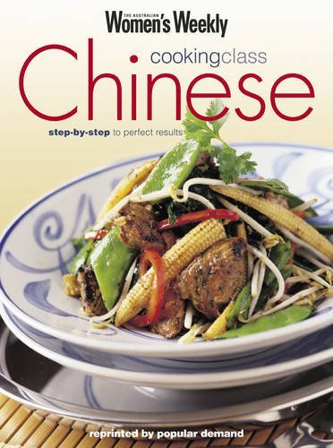 Chinese Cooking Class Cook Book.