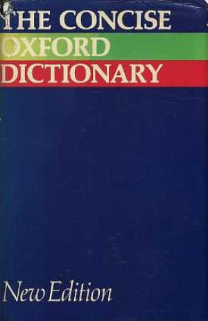 The Concise Oxford Dictionary