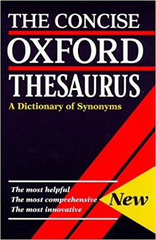 The Concise Oxford Thesaurus