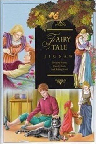 Fairy Tale Jigsaw Book Sleeping Beauty, Puss in Boots, Red Riding Hood