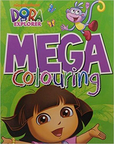 Dora The Explorer Mega Colouring