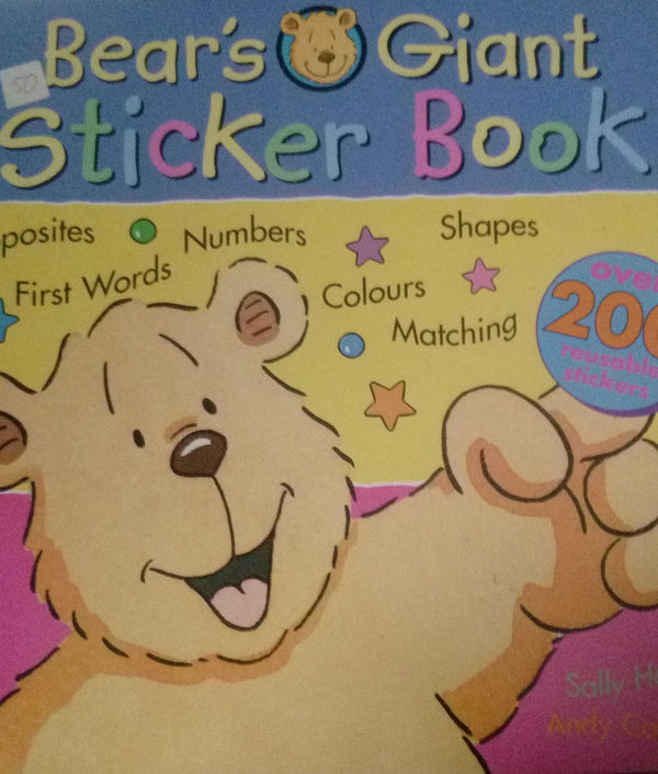 Bear's Giant Sticker Book