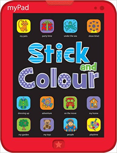 Mypad Stick and Colour (Colouring and Sticker Books)
