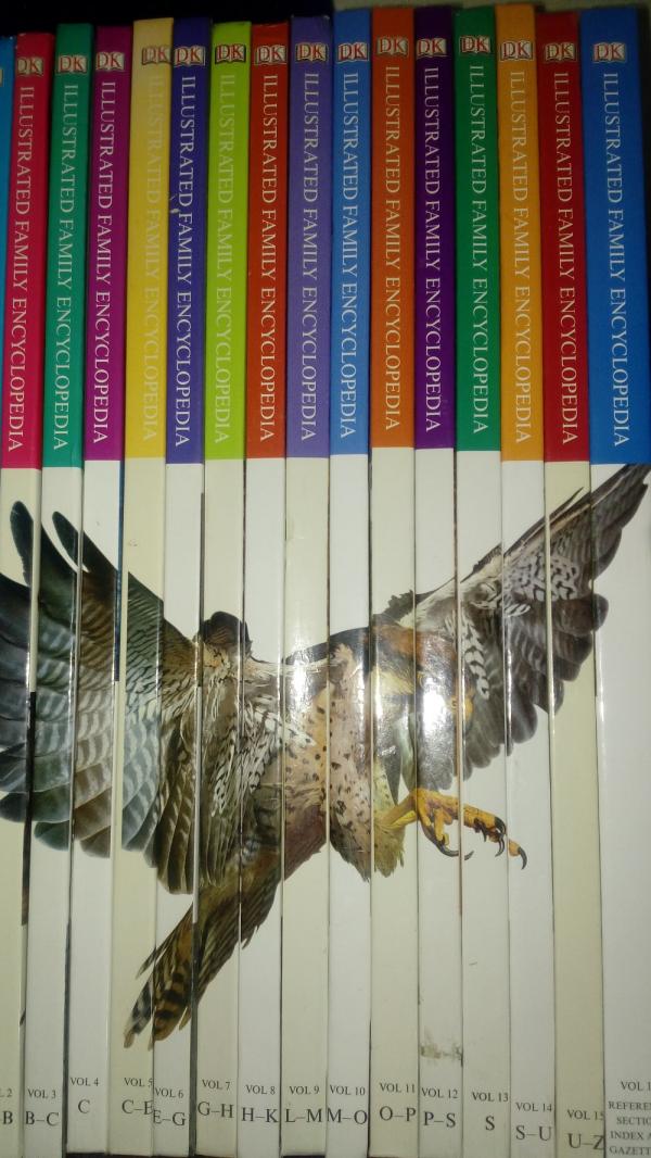 The Complete DK Illustrated Family Encyclopedia Set (16 Volume)