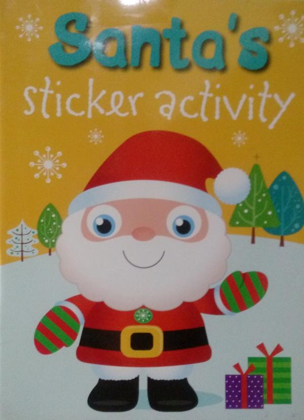 Santa's Stickers Activity