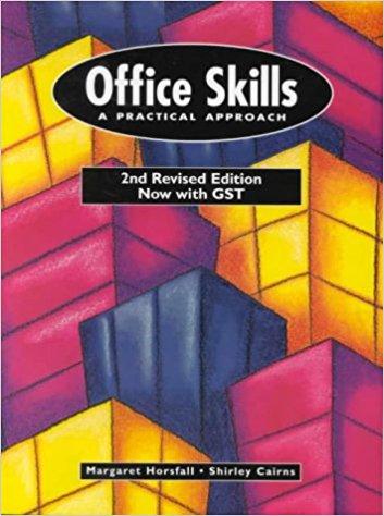 Office Skills Pract Approach Gst: A Practical Approach