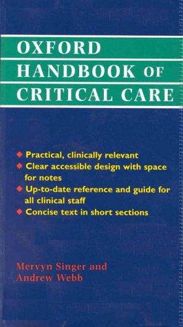 Oxford handbook of critical care