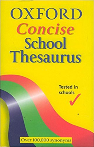 Oxford concise school thesaurus.