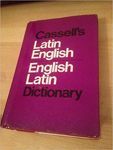 CASSELL'S NEW COMPACT LATIN-ENGLISH ENGLISH-LATIN DICTIONARY