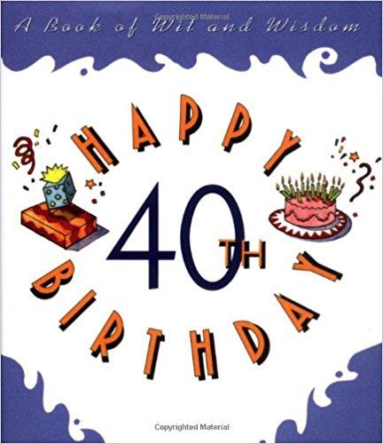 Happy 40th Birthday (Little Books)