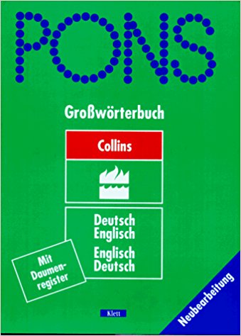 PONS Collins Deutsch - Englisch / Englisch - Deutsch. Experten und Universitat