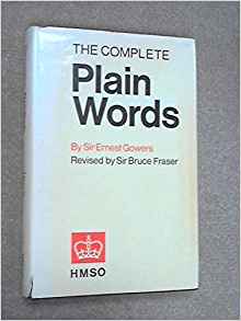 The complete plain words