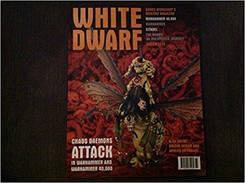 WHITE DWARF MAGAZINE MARCH 2013 WARHAMMER, CITADEL, THE HOBBIT