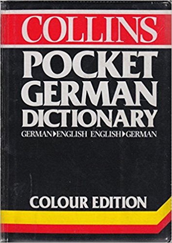 The Collins German pocket dictionary