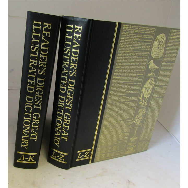 Reader's Digest - Great Illustrated Dictionary: A-K/L-Z (2 Volume Set)