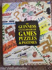 The Guinness Encyclopedia of Games, Puzzles and Pastimes