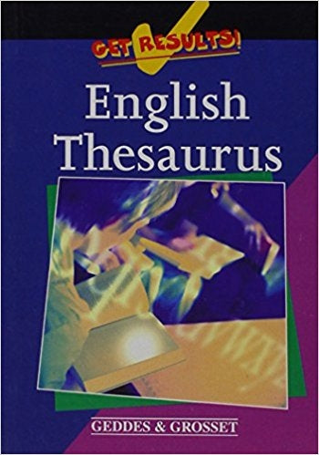 English thesaurus