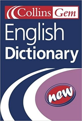 English Dictionary (Collins Gem) (Gem Dictionaries)