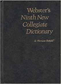 Webster's New Collegiate Dictionary