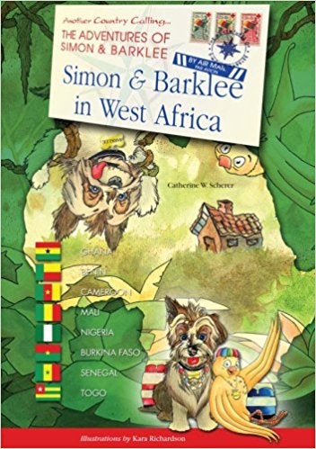 Simon and Barklee in West Africa