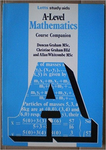 A-level Mathematics (Letts Study Aid)