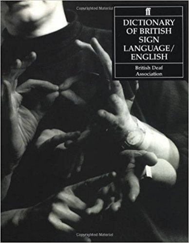 Dictionary of British sign language/English