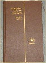 Halsburyâ€™s Laws of England 4th Edition Volume 7(2) Reissue