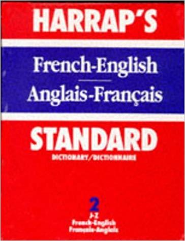 Harrap's Standard French and English Dictionary part 2 (J-Z)