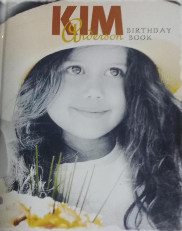 Kim Anderson Birthday Book