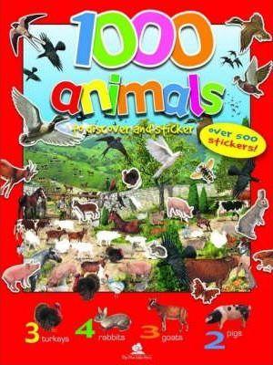 1000 Animals Sticker Book
